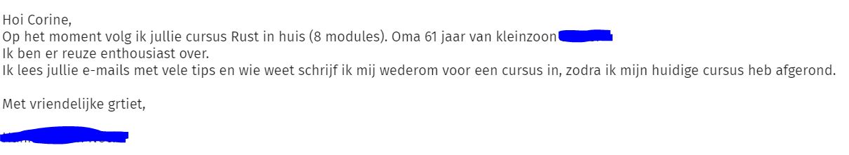 Review mailtjes