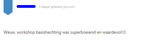 Reactie