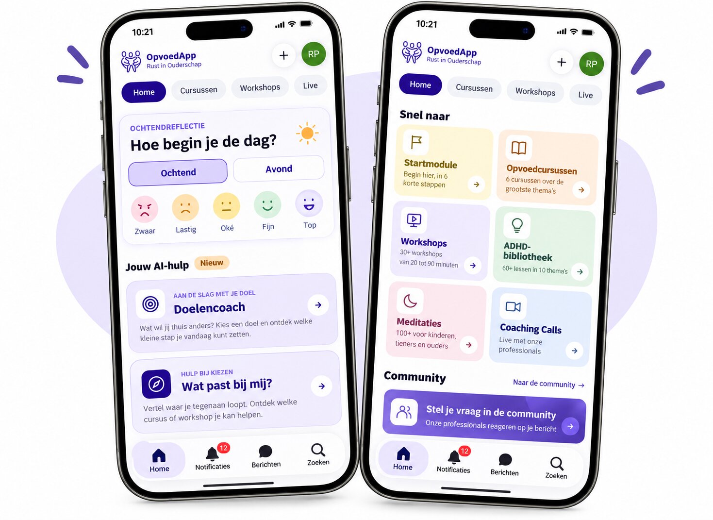 OpvoedApp - Rust in Ouderschap